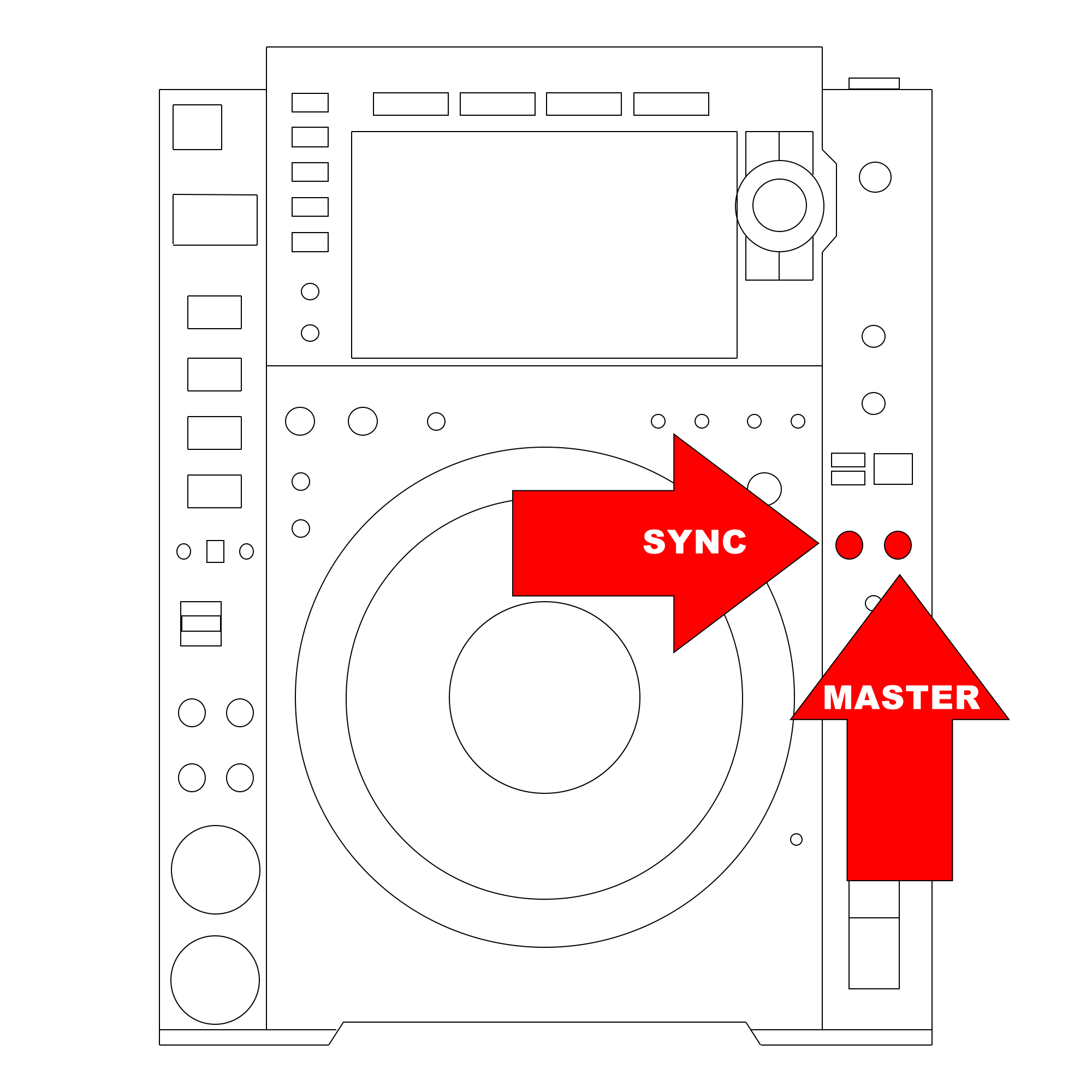 Ultimate Beat Sync tutorial on CDJ 2000 NXS 2 DeeJay Plaza