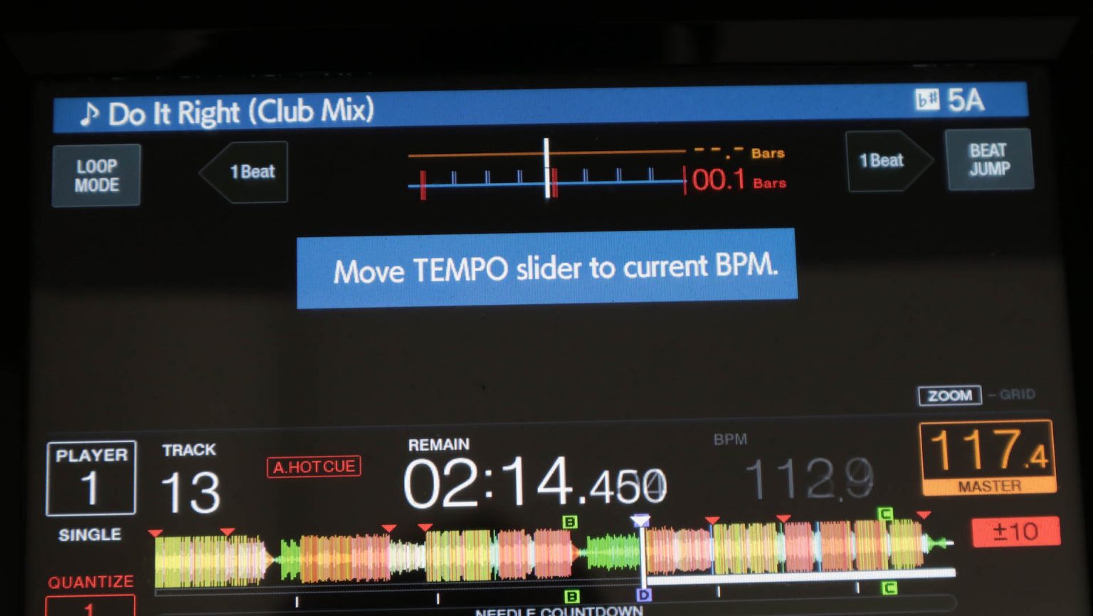 Ultimate Beat Sync tutorial on CDJ 2000 NXS 2 DeeJay Plaza