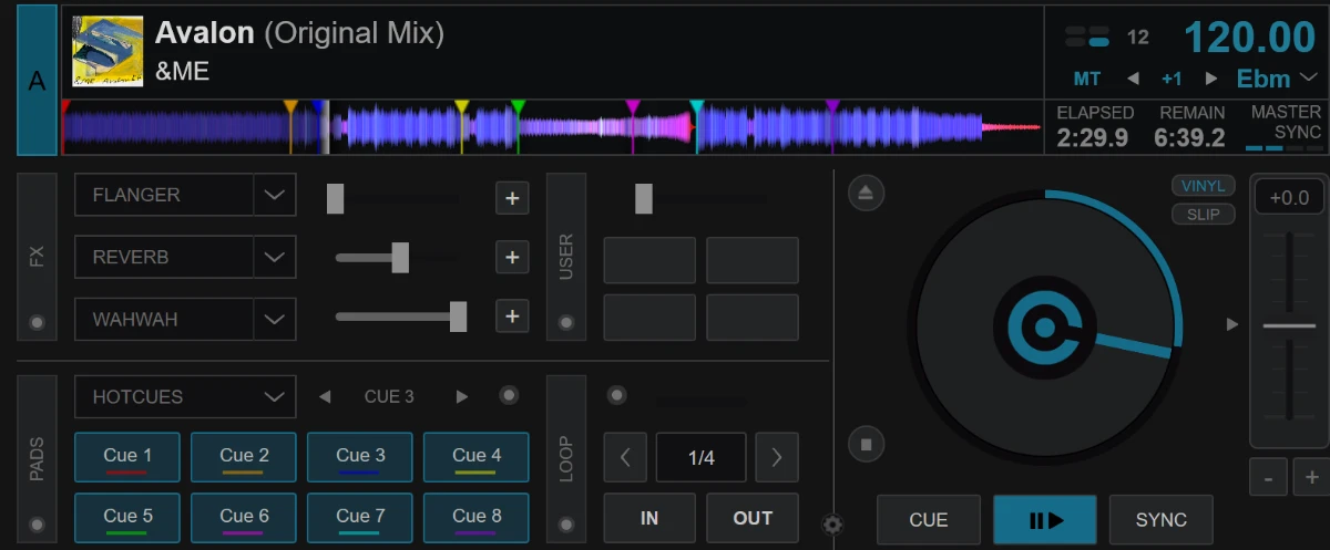 Hot cues in Virtual DJ