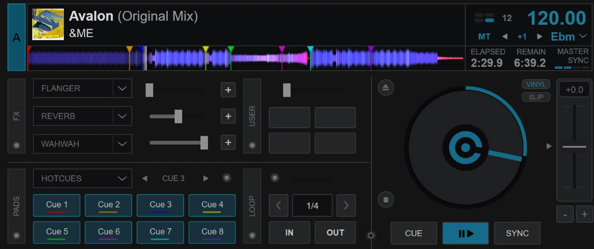 virtual dj hot cues