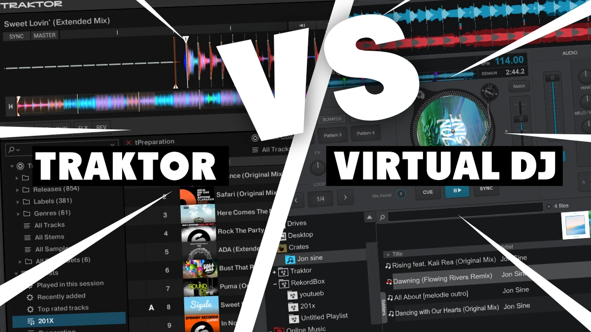 Virtual DJ vs Traktor – complete feature comparison – DeeJay Plaza